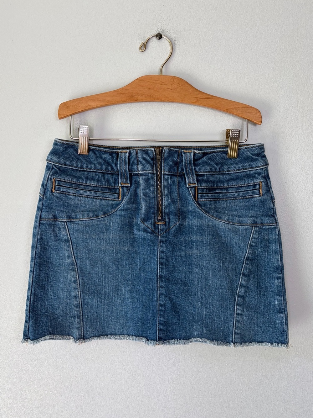 American Eagle 2000s Y2K Denim Mini Skirt